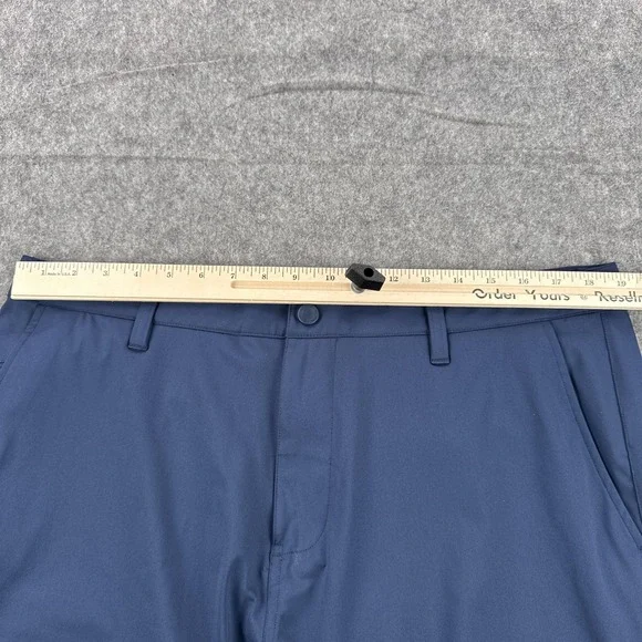 Rhone Pants Mens 38 Blue Commuter Collection Stretch Travel Golf Chino - Picture 6 of 13